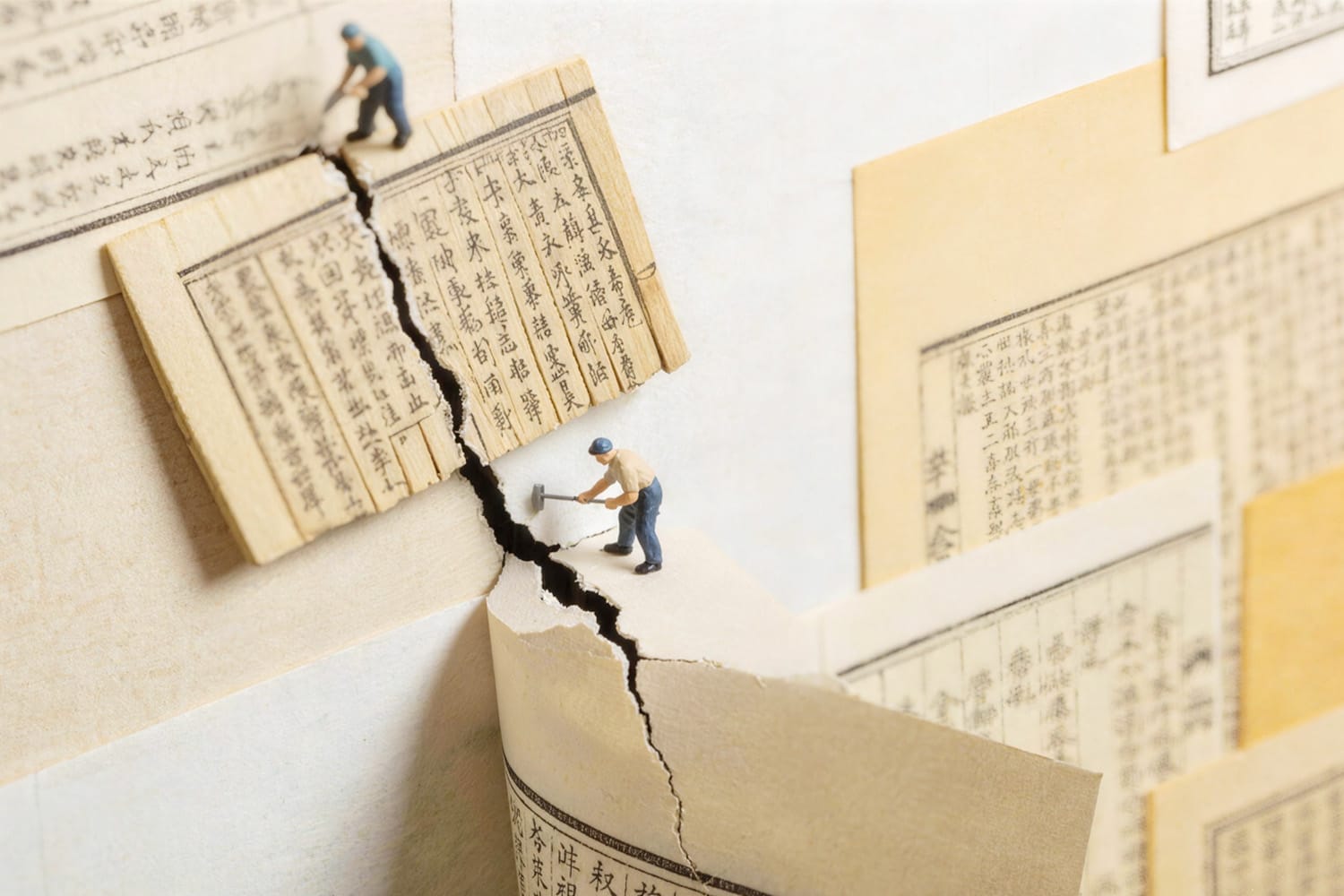 復活千年文明　中國古籍修裱技藝