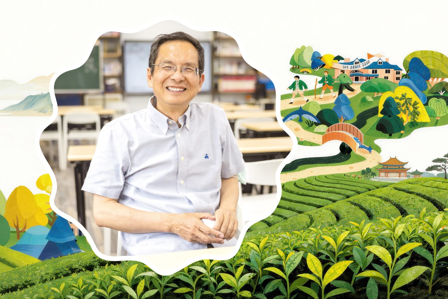 把學校打造成溫暖生態系　陳清圳實踐人文教育
