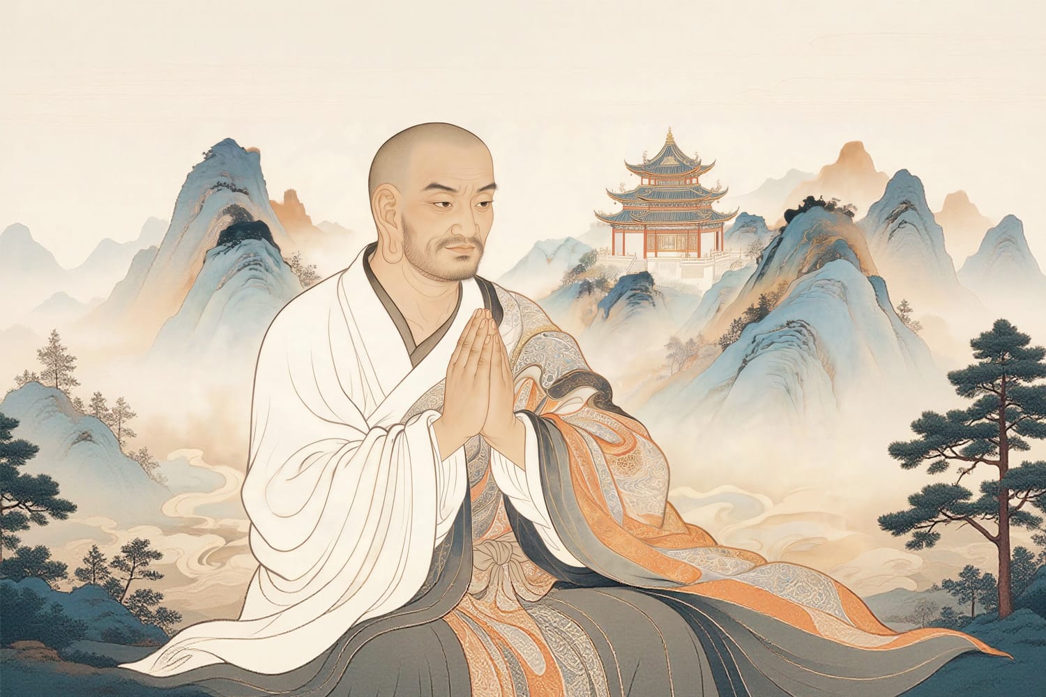 佛祖禪宗第二十二代祖師摩拏羅尊者：隨流認得性　無喜復無憂