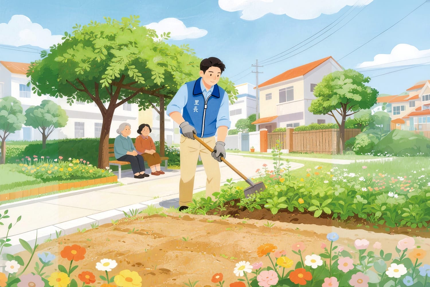 長照有遠見　里長勤勞營造環境